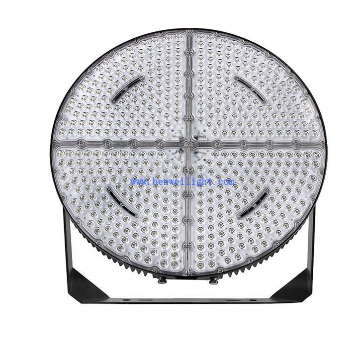 LED osvětlení venkovního basketbalového hřiště