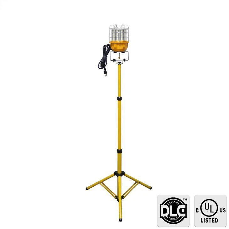 LED dočasné osvětlení budovy