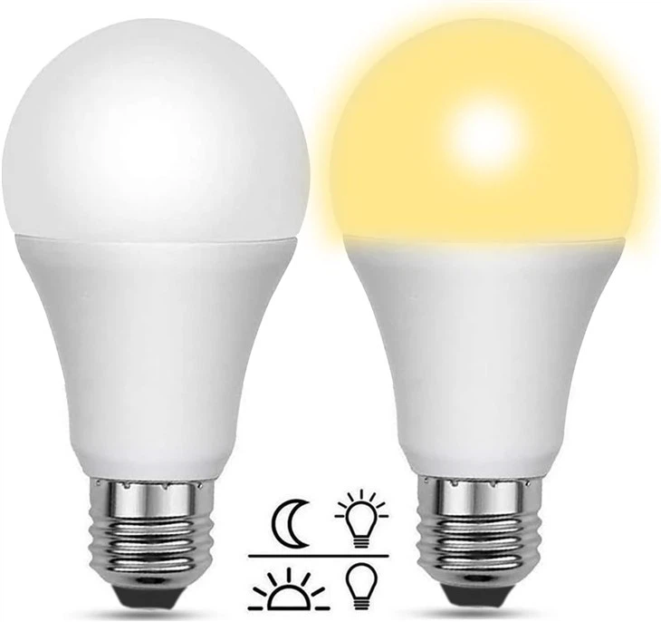 Venkovní LED soumraková žárovka