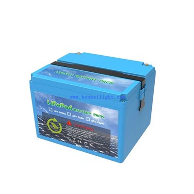 12V 100Ah lithiová LiFePO4 baterie s hlubokým cyklem