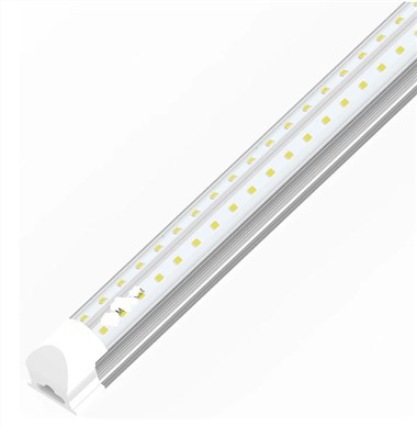 T8 8ft LED trubice ve tvaru V 60 W Integrovaná 5000 k Čirá