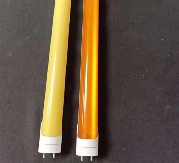 Žlutý kryt Anti UV T8 trubice