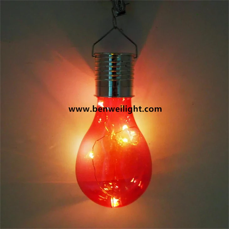 Solar Light Bulbs Solar LED Light Bulb Garden Decorative Light Solar Lamp Camping Hanging LED Lamps suppliers