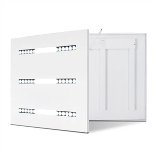 2x2FT zapuštěné LED panelové světlo (48W/72W/96W) – komerční třída