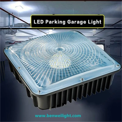 LED vodotěsné svítidlo pro čerpací stanici Canopy 100W, venkovní garážová lampa
