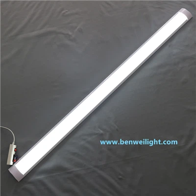 LED lištové světlo, 6500 K denní světlo, ultra-tenký design, snadná montáž dovybavit