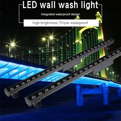RGBW LED nástěnná podložka Světelné tyče Vodotěsné