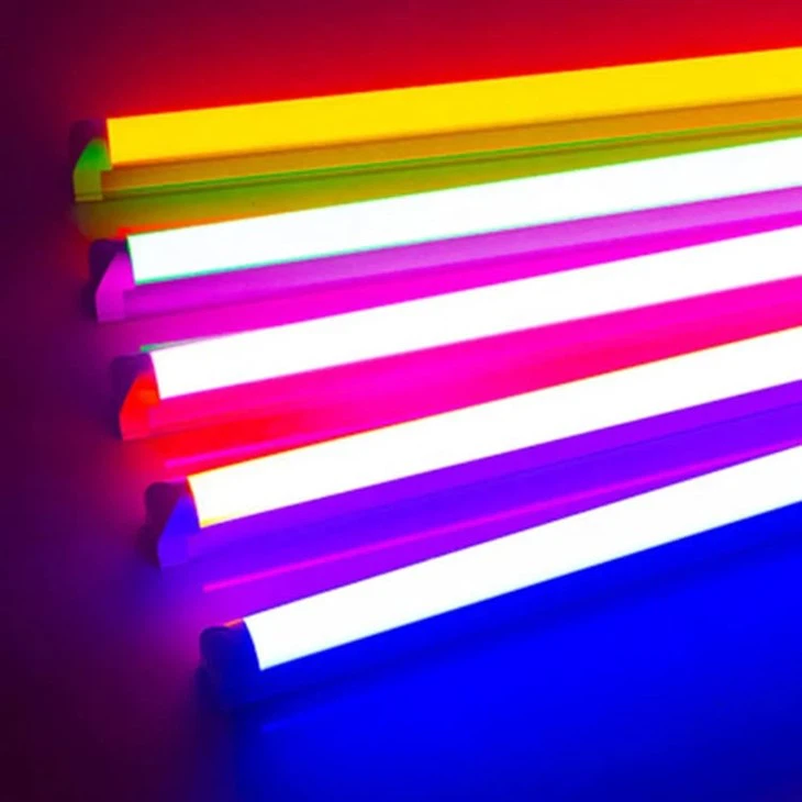 T8 Rgb LED trubice měnící barvu